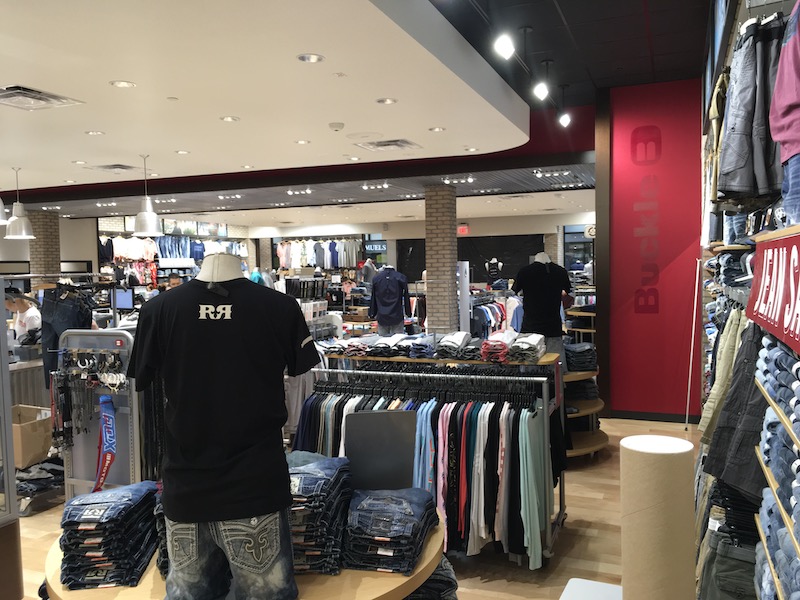 Retail outlet lighting design was one segment of this project. 