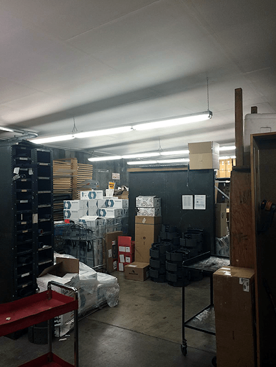 Work Area Lighting Retrofit