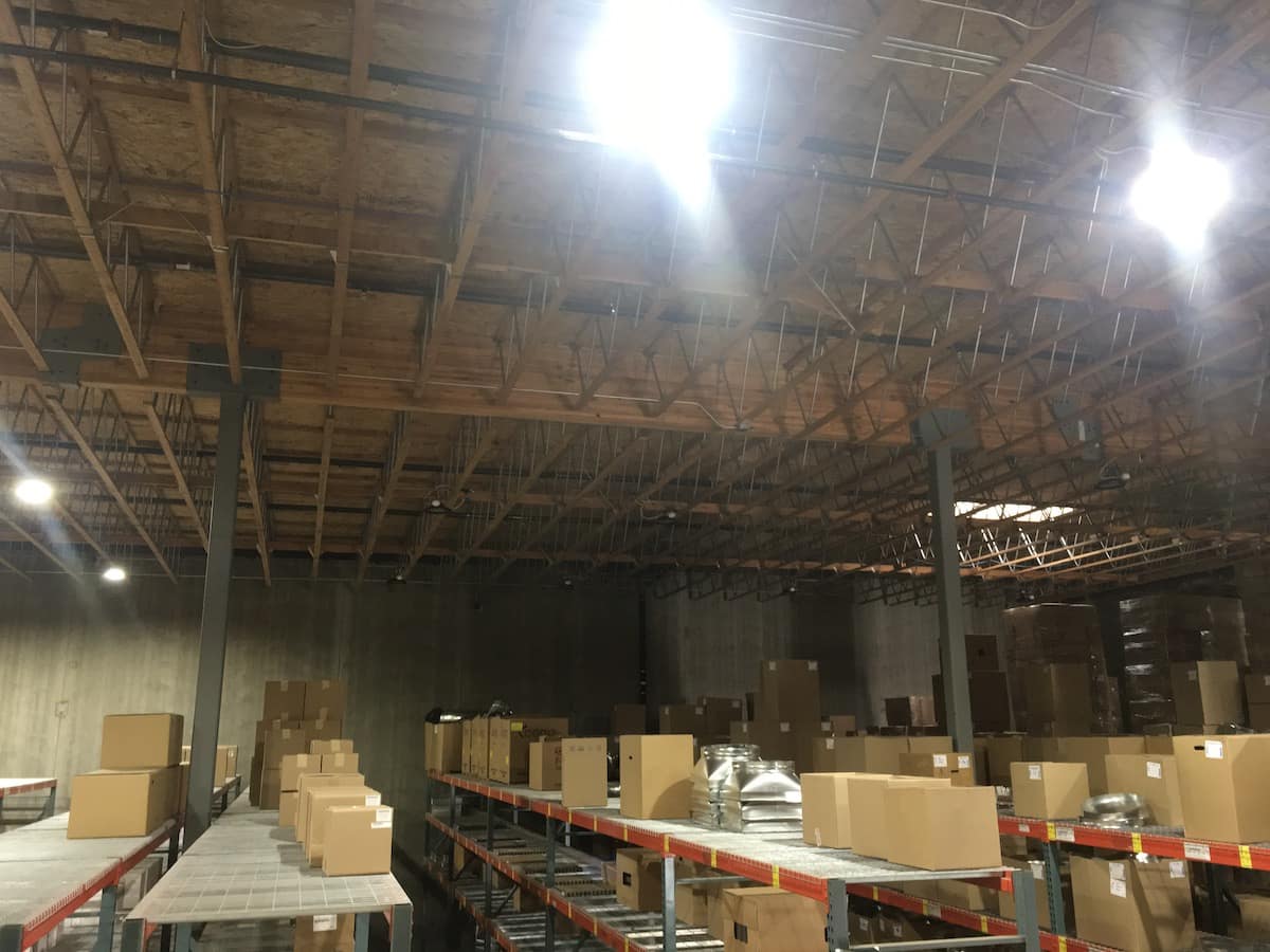 Warehouse Lighting Upgrade